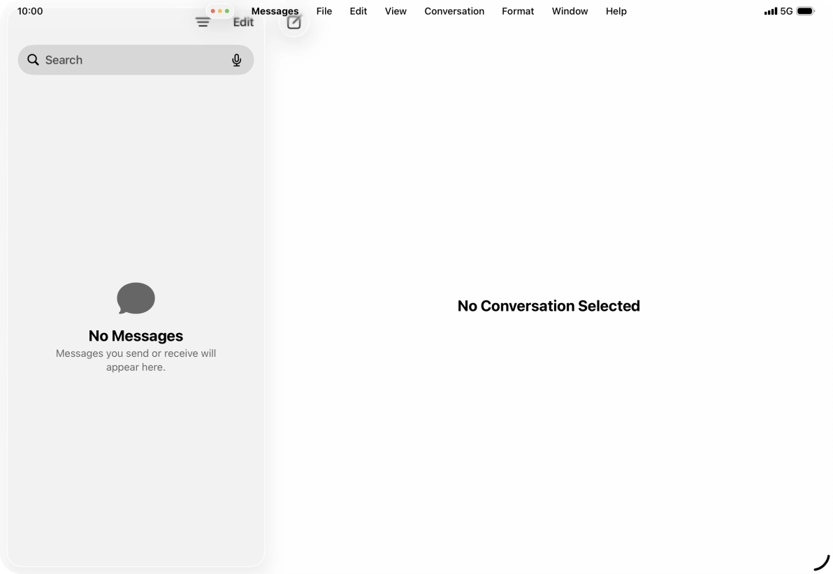 Press the menu icon. Press the menu icon.