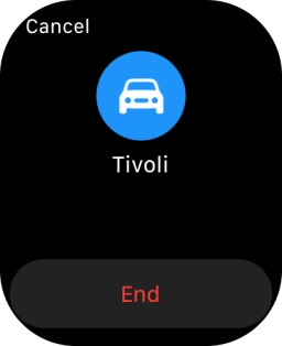 Press End. Press End.