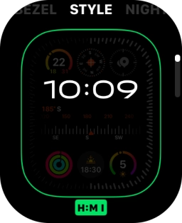 Press the Digital Crown twice to return to the home screen. Press the Digital Crown twice to return to the home screen.