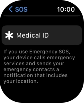 Press Medical ID. Press Medical ID.