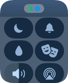 Press the sound mode icon to turn silent mode on or off. Press the sound mode icon to turn silent mode on or off.