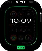 Press the Digital Crown twice to return to the home screen. Press the Digital Crown twice to return to the home screen.