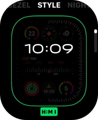 Press the Digital Crown twice to return to the home screen. Press the Digital Crown twice to return to the home screen.