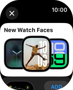 Turn the Digital Crown to see the different watch faces. Turn the Digital Crown to see the different watch faces.
