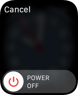 Press and drag the power off icon right. Press and drag the power off icon right.