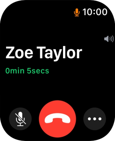 Press the end call icon. Press the end call icon.