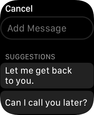 Press Add Message and record the message. Press Add Message and record the message.