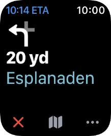 Follow the instructions on the screen to go to the required destination. Follow the instructions on the screen to go to the required destination.