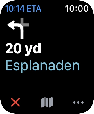 Follow the instructions on the screen to go to the required destination. Follow the instructions on the screen to go to the required destination.