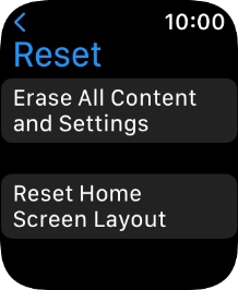 Press Erase All Content and Settings. Press Erase All Content and Settings.