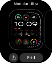 Slide your finger left on the screen. Slide your finger left on the screen.