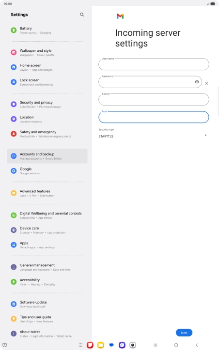 Press the drop down list below  Press the drop down list below