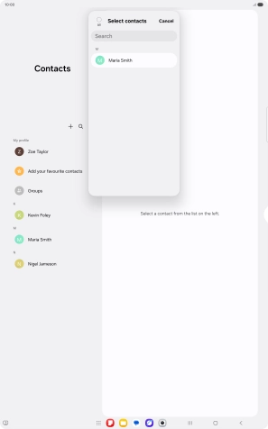Press the field above  Press the field above