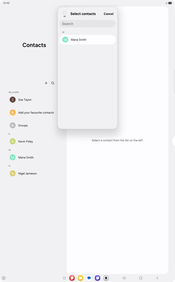 Press the field above  Press the field above