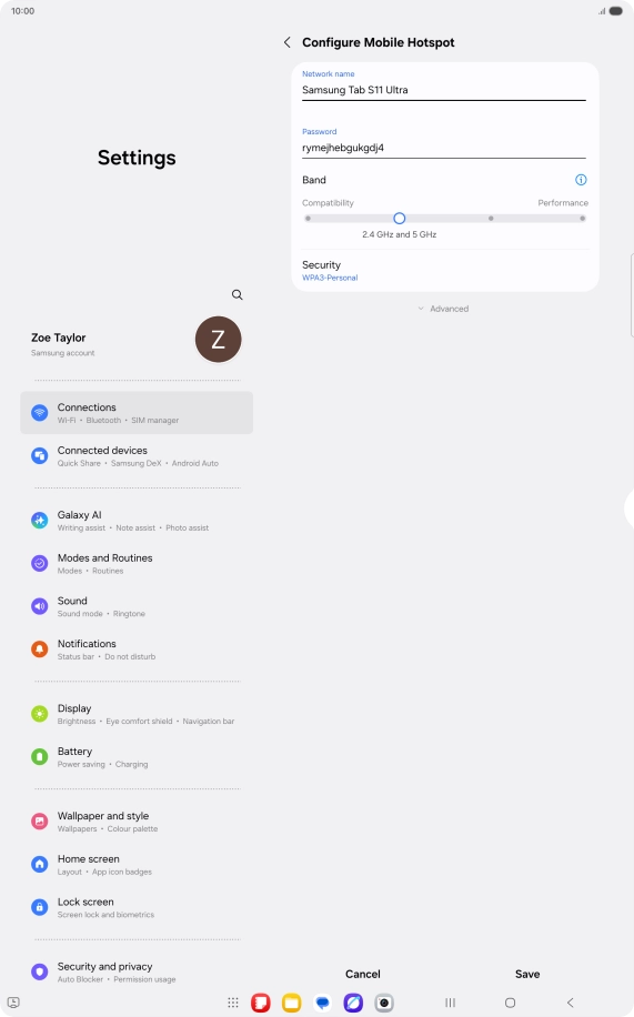 Press the field below  Press the field below