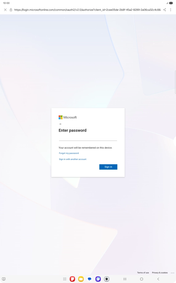 Press Sign in. Press Sign in.