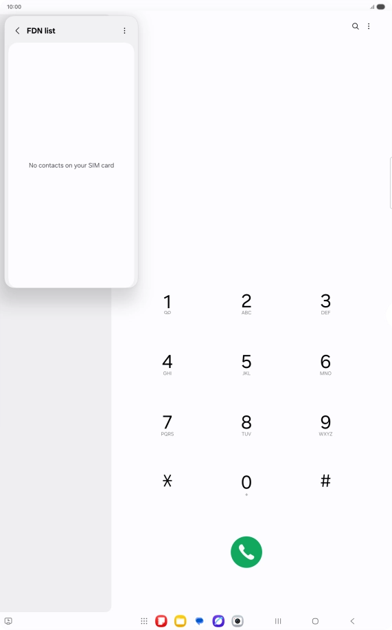 Press the menu icon. Press the menu icon.