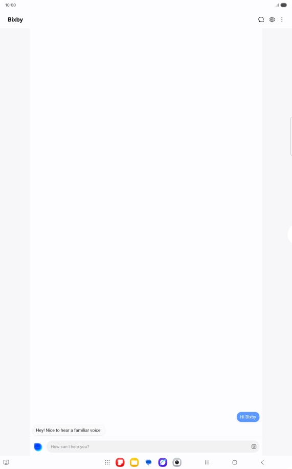 More examples of voice control commands are now displayed. More examples of voice control commands are now displayed.