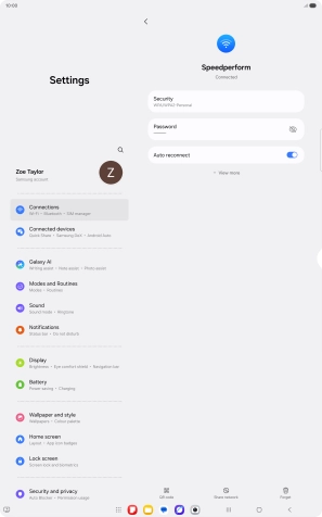 Press QR code. Press QR code.