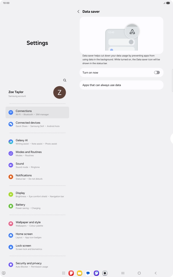 Press the indicator next to  Press the indicator next to