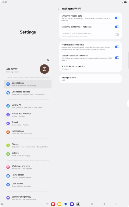 Press the indicator next to  Press the indicator next to