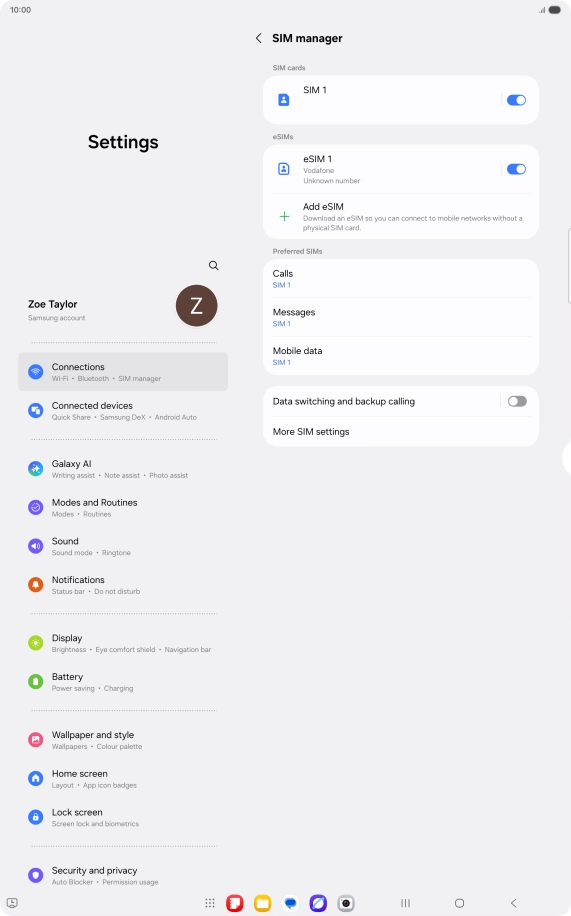 Press the required price plan. Press the required price plan.