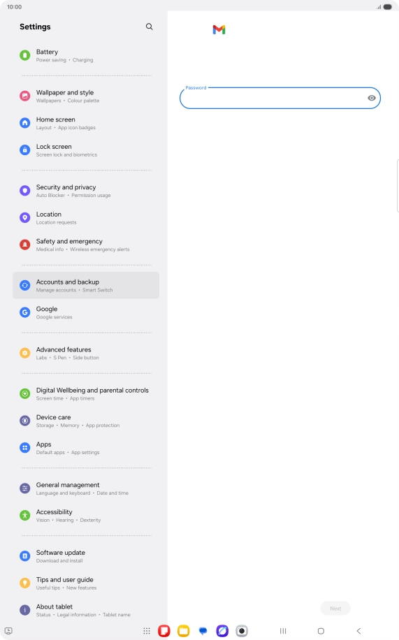 Press the field below  Press the field below