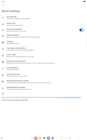 Follow the instructions on the screen to select the required settings. Follow the instructions on the screen to select the required settings.