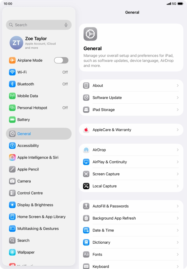Press Background App Refresh. Press Background App Refresh.