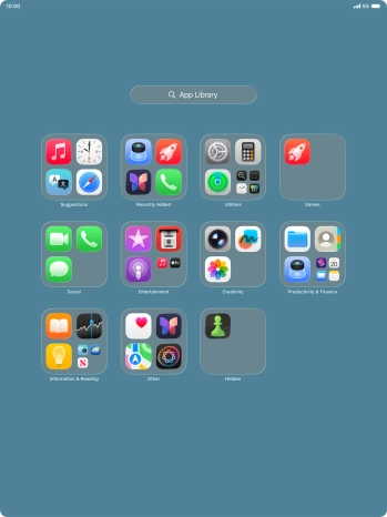 Press and hold the required app. Press and hold the required app.