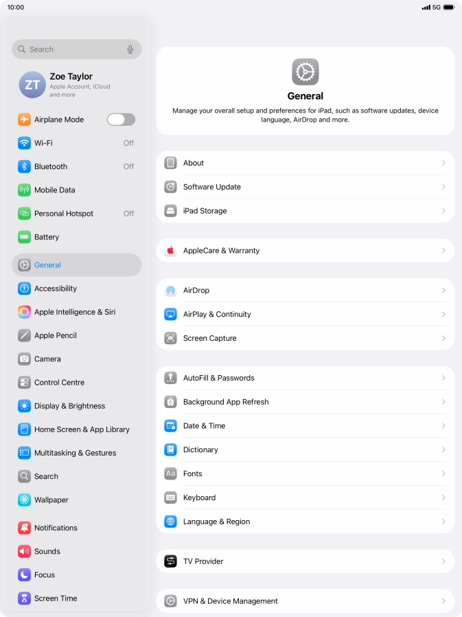Press Background App Refresh. Press Background App Refresh.