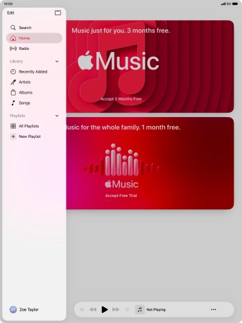 Press New Playlist. Press New Playlist.
