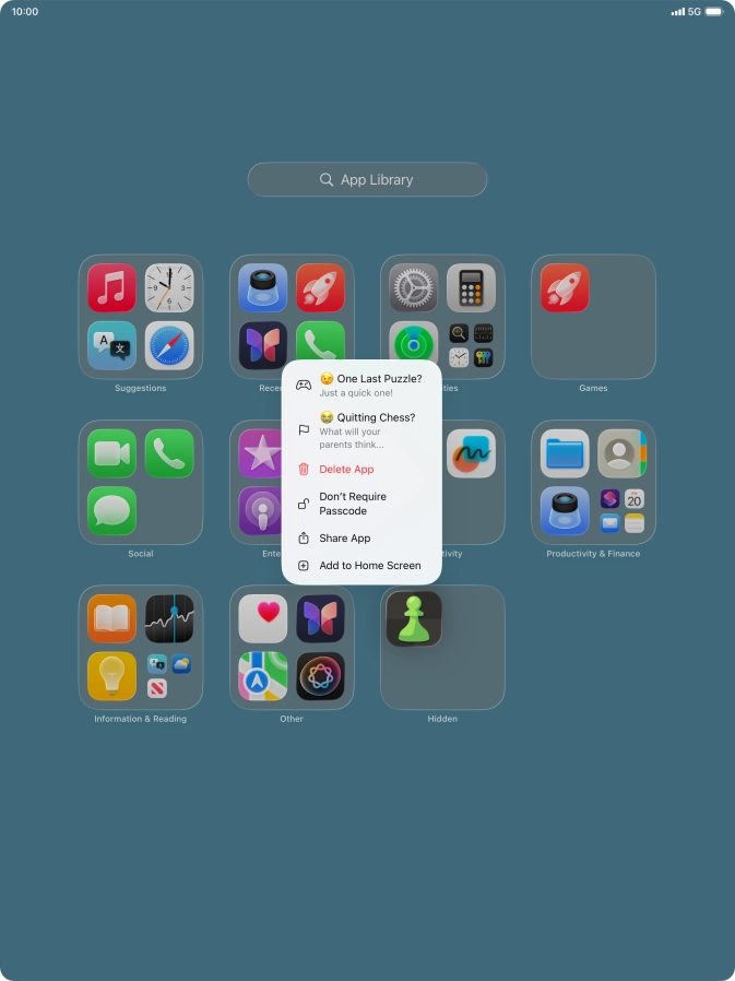 Press Don't Require Passcode. Press Don't Require Passcode.