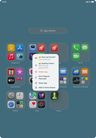 Press Don't Require Passcode. Press Don't Require Passcode.