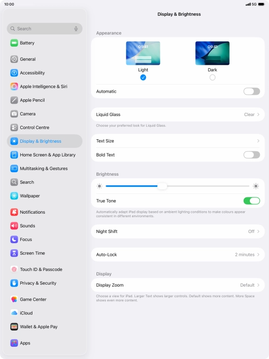 Press Dark. Press Dark.