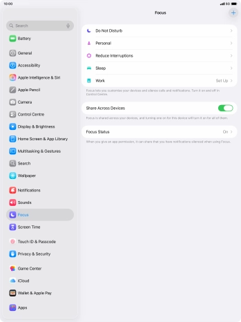 Press Do Not Disturb. Press Do Not Disturb.