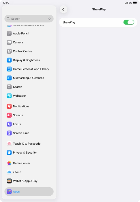 Press the indicator next to Press the indicator next to