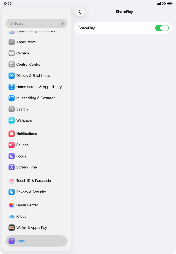 Press the indicator next to Press the indicator next to
