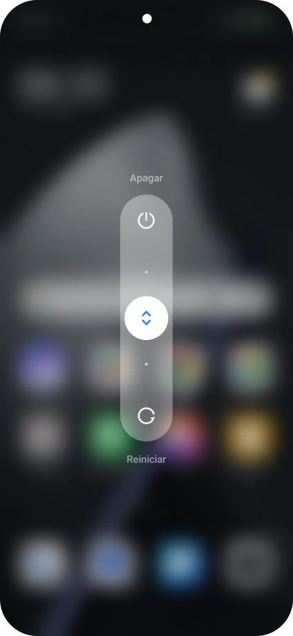 Pulsa el círculo y arrástralo hacia arriba. Pulsa el círculo y arrástralo hacia arriba.