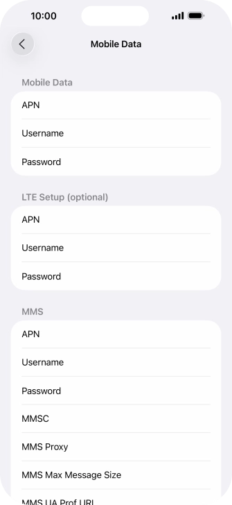 Press APN and key in wap.vodafone.co.uk. Press APN and key in wap.vodafone.co.uk.