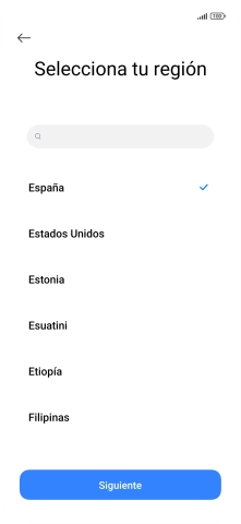 Pulsa el país o el área deseados. Pulsa el país o el área deseados.