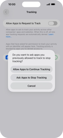 If you turn off the function, press the required setting. If you turn off the function, press the required setting.
