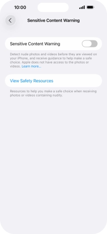 Press the indicator next to  Press the indicator next to