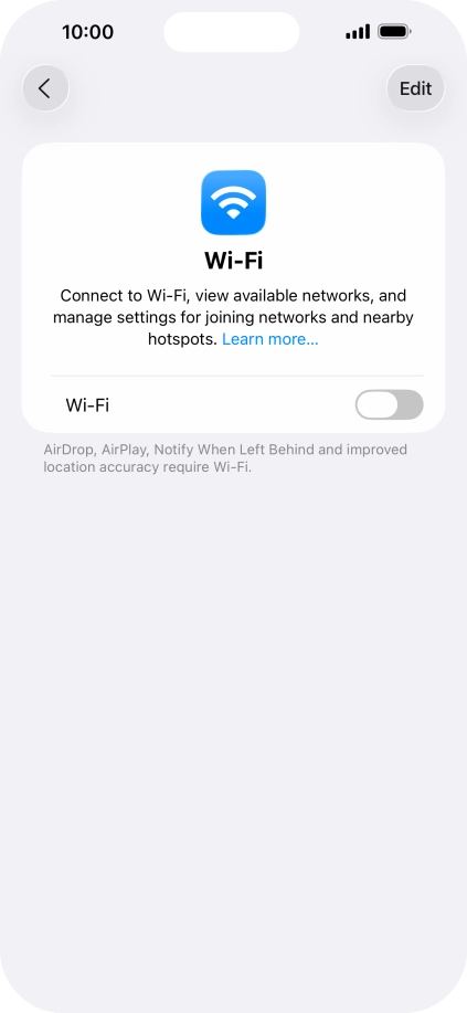 Press the indicator next to  Press the indicator next to
