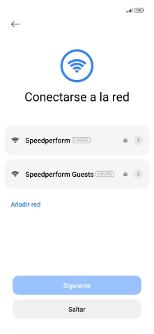 Pulsa la red wifi deseada. Pulsa la red wifi deseada.