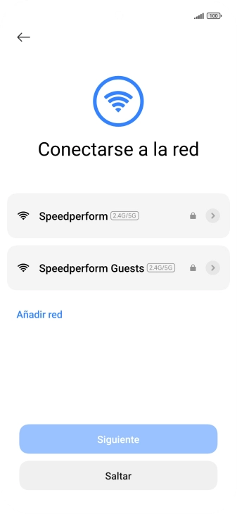 Pulsa la red wifi deseada. Pulsa la red wifi deseada.