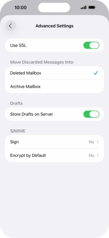 Press the indicator next to  Press the indicator next to