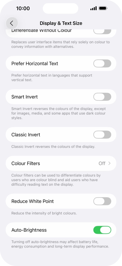 Press the indicator next to  Press the indicator next to