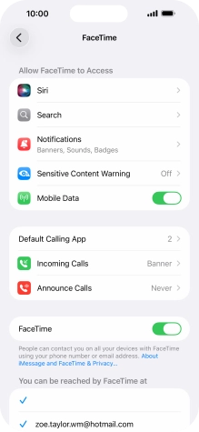 Press the indicator next to  Press the indicator next to