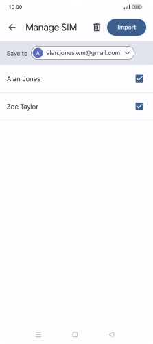 Press the drop down list next to 